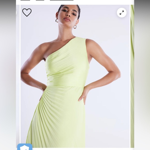 Acacia One Shoulder Satin Gown color :
Sunny Lime - Picture 6 of 9